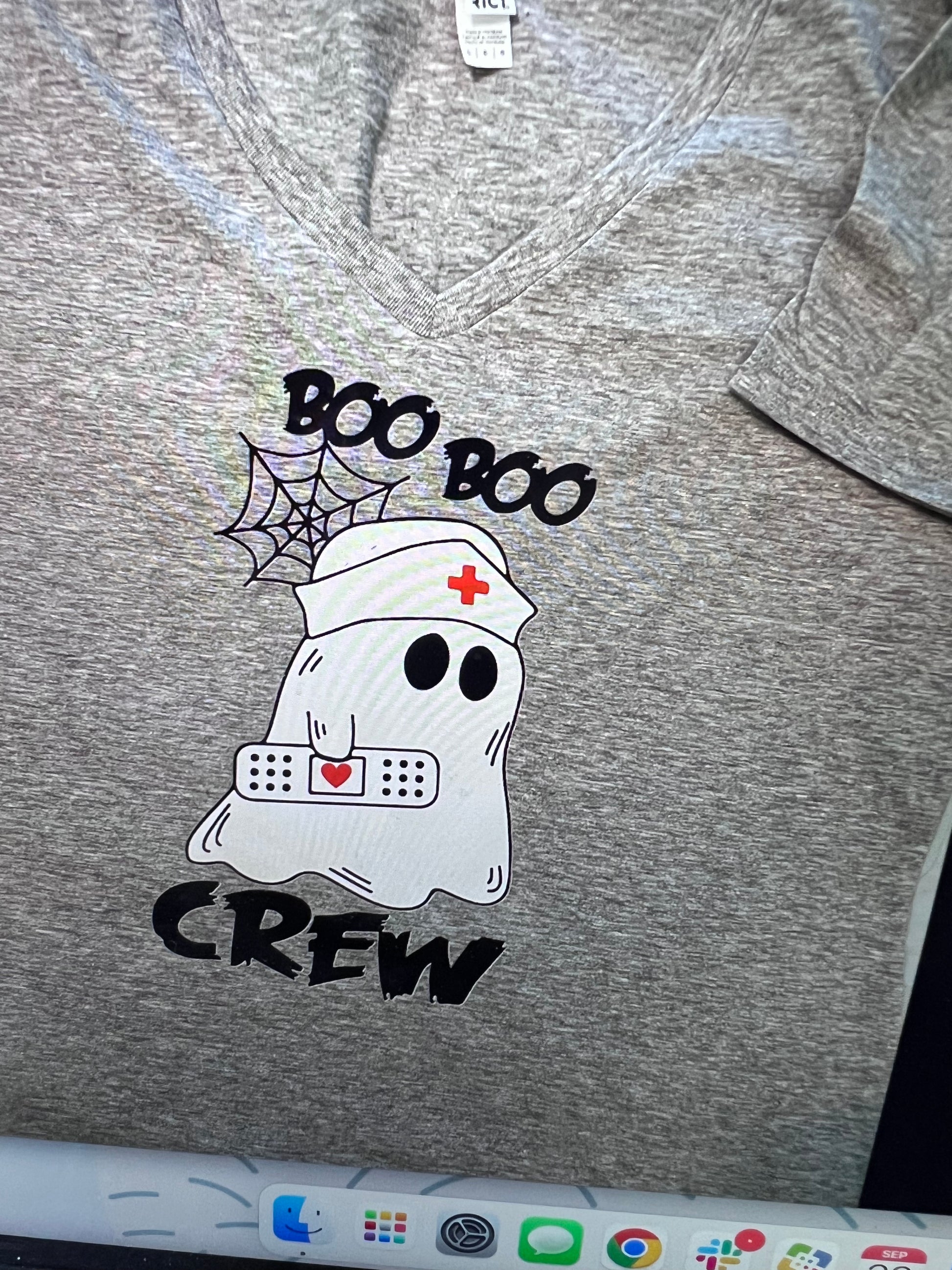Halloween Boo Boo Crew Nurse T-Shirt – Ashley's Creations
